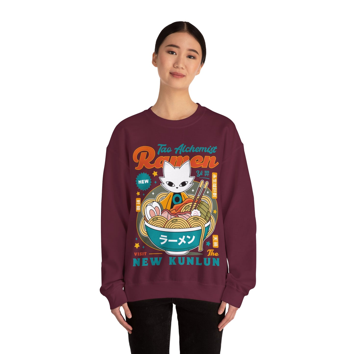 The Mysterious Alchemist Ramen Unisex Crewneck Sweatshirt
