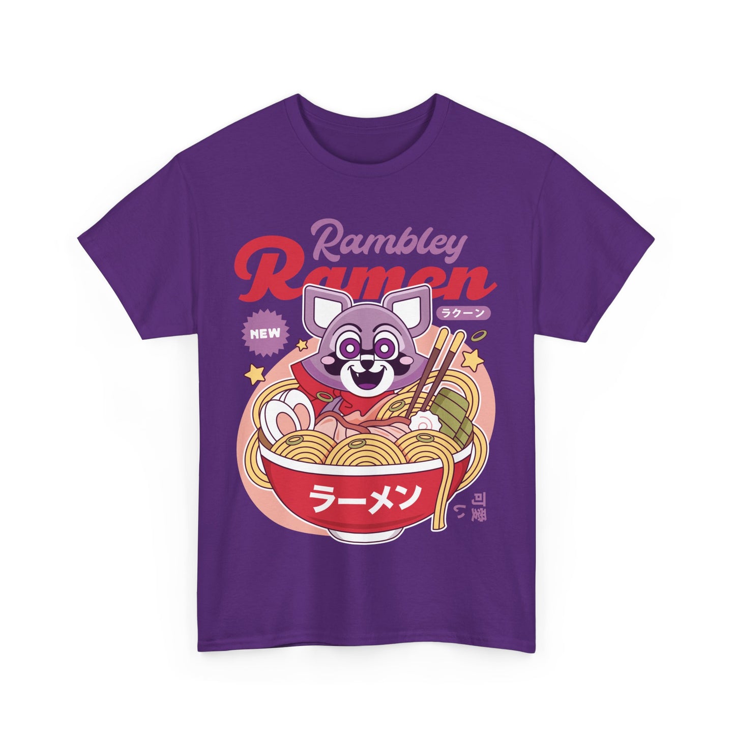 Rambley The Raccoon Ramen Unisex T-Shirt