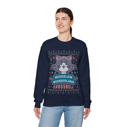 Mishelam Wonderland Ugly Sweater Crewneck Sweatshirt