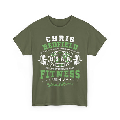 Bsaa Redfield Fitness Emblem Unisex T-Shirt