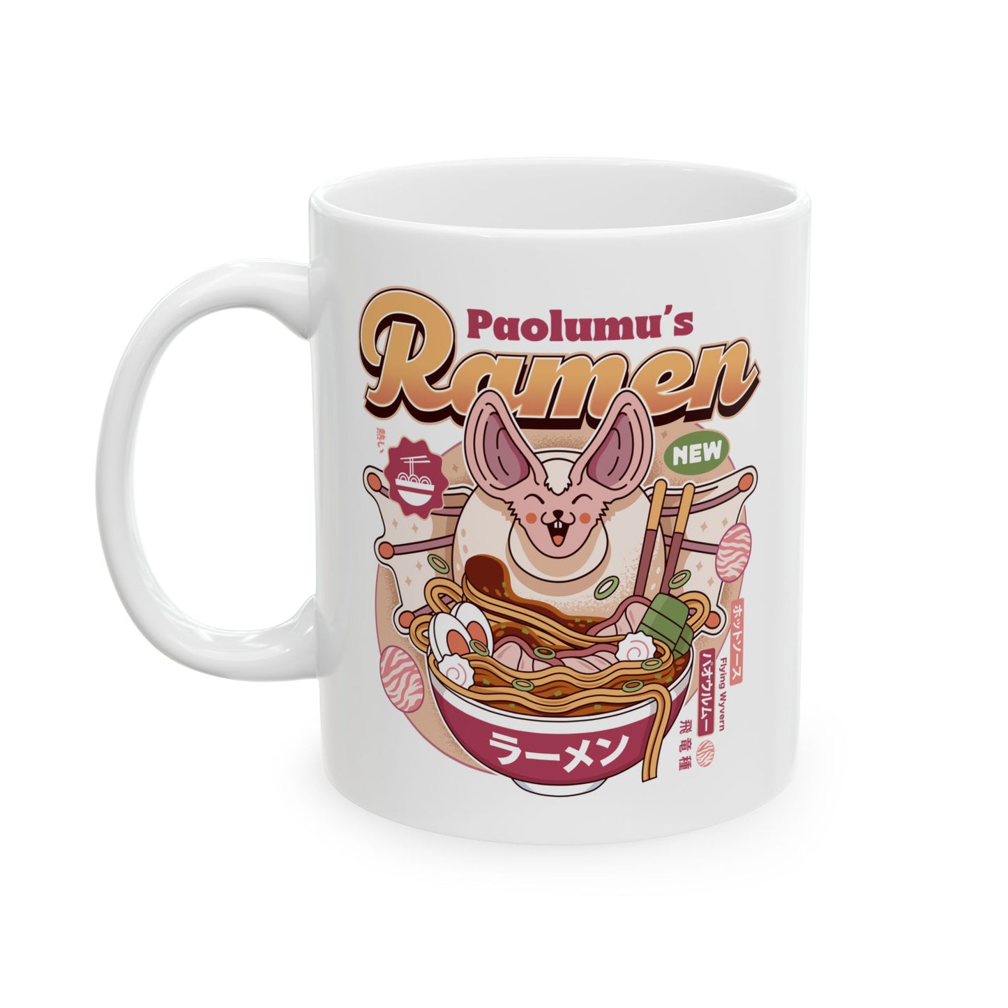 Paolumu Ramen Vintage Ceramic Mug