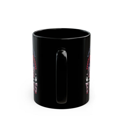 Pharloom Fitness Emblem Black Mug