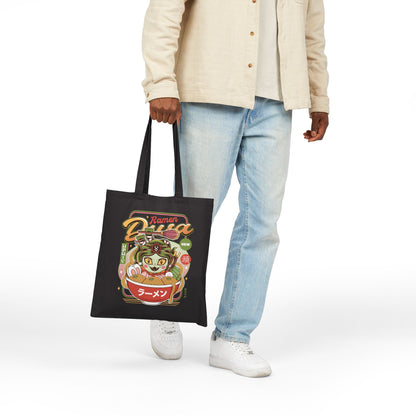 Dusa Vintage Ramen Cotton Canvas Tote Bag