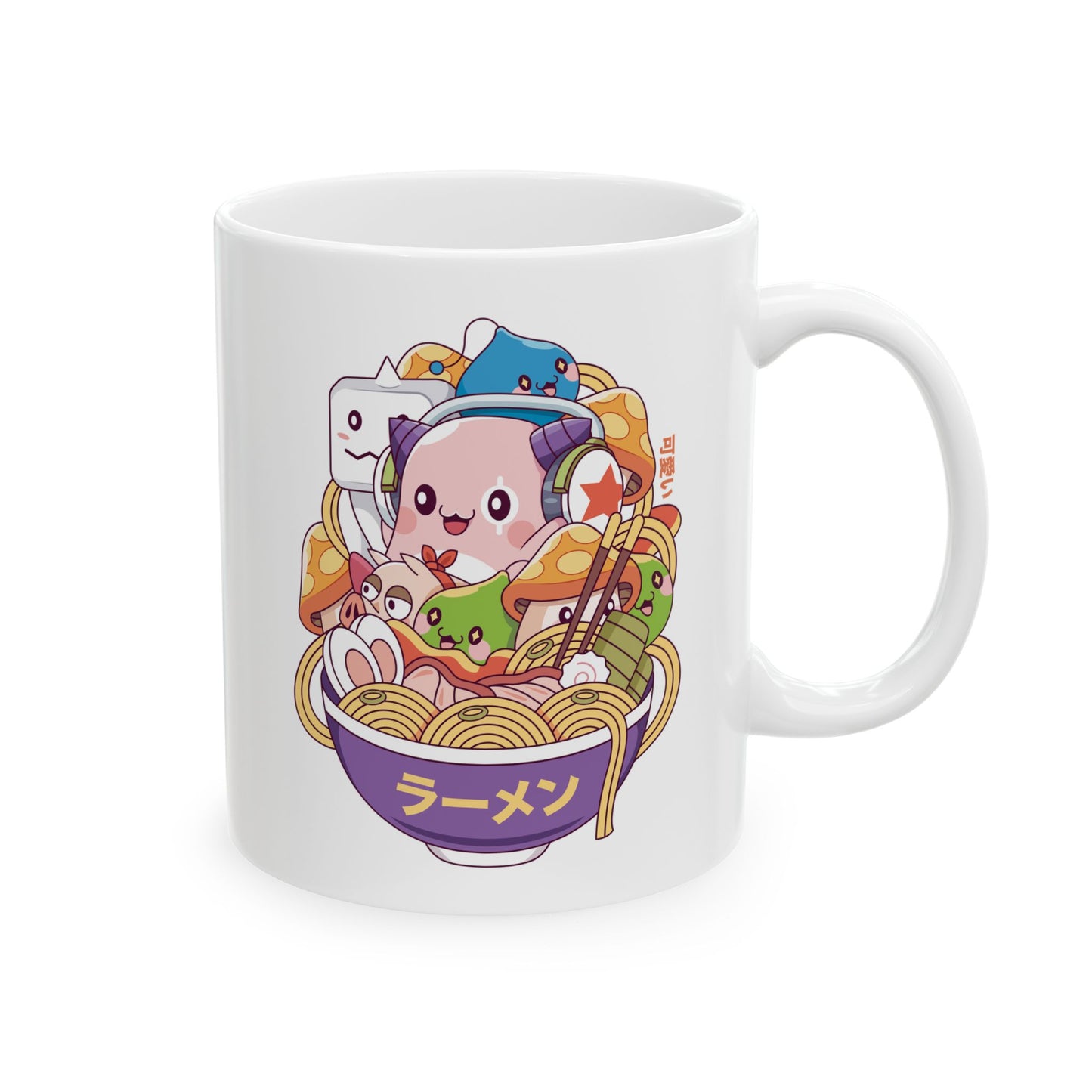 Maple World Monsters Ramen Ceramic Mug