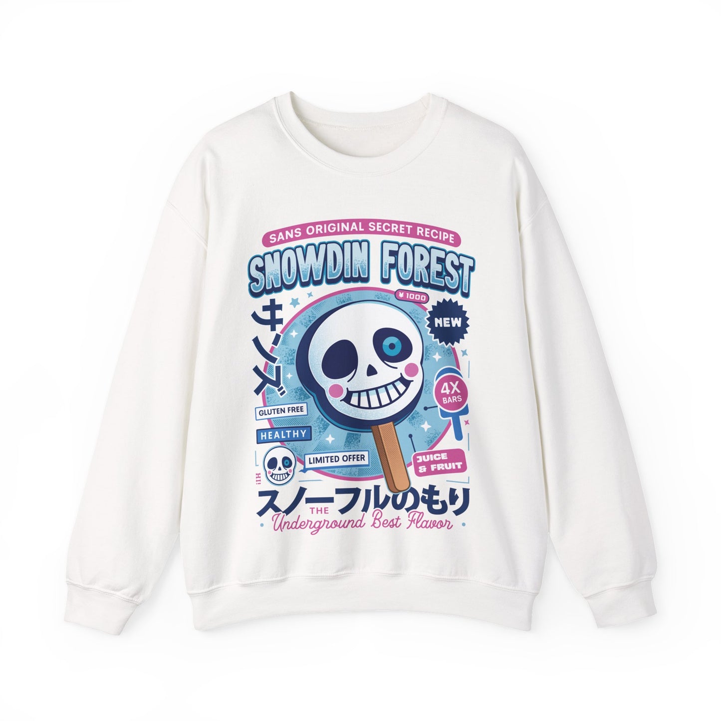 Snowdin Forest Ice Cream Crewneck Sweatshirt