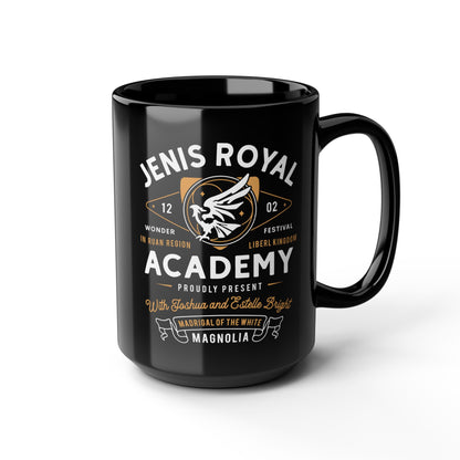 Jenis Royal Academy Emblem Black Mug