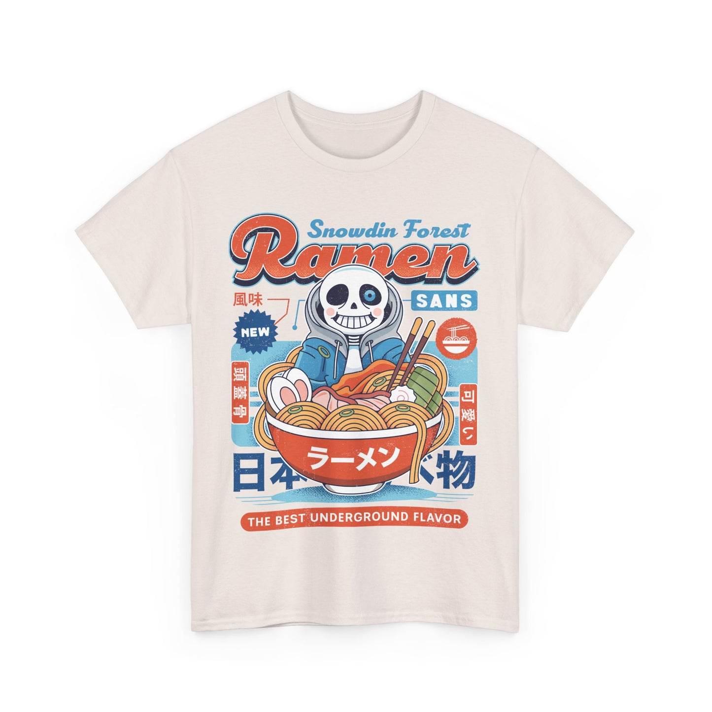Snowdin Forest Ramen Vintage Unisex T-Shirt