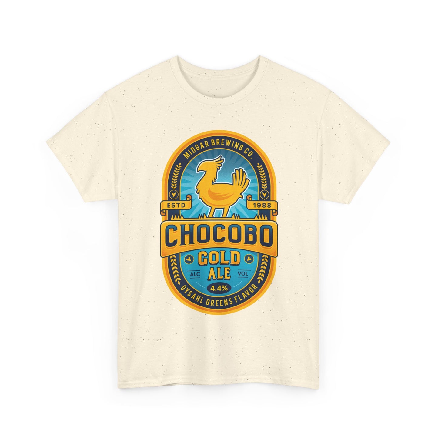Chocobo Gold Beer Emblem Unisex T-Shirt