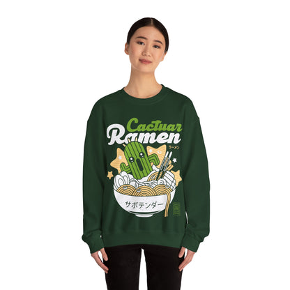 Cactuar Ramen Aesthetic Unisex Crewneck Sweatshirt