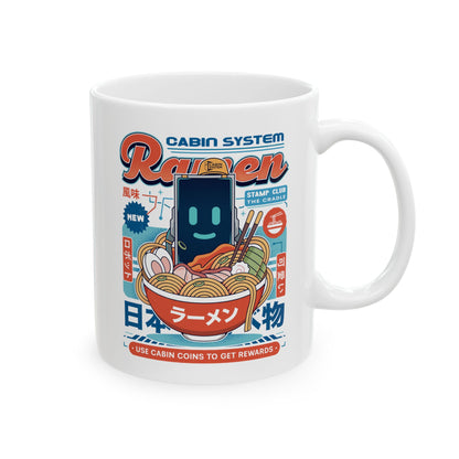 Cabin Coins Ramen Vintage Ceramic Mug