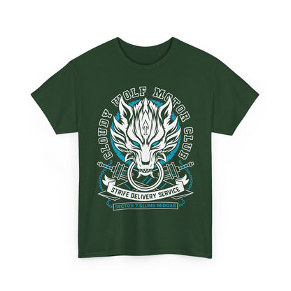 Cloudy Wolf Midgar Motor Unisex T-Shirt