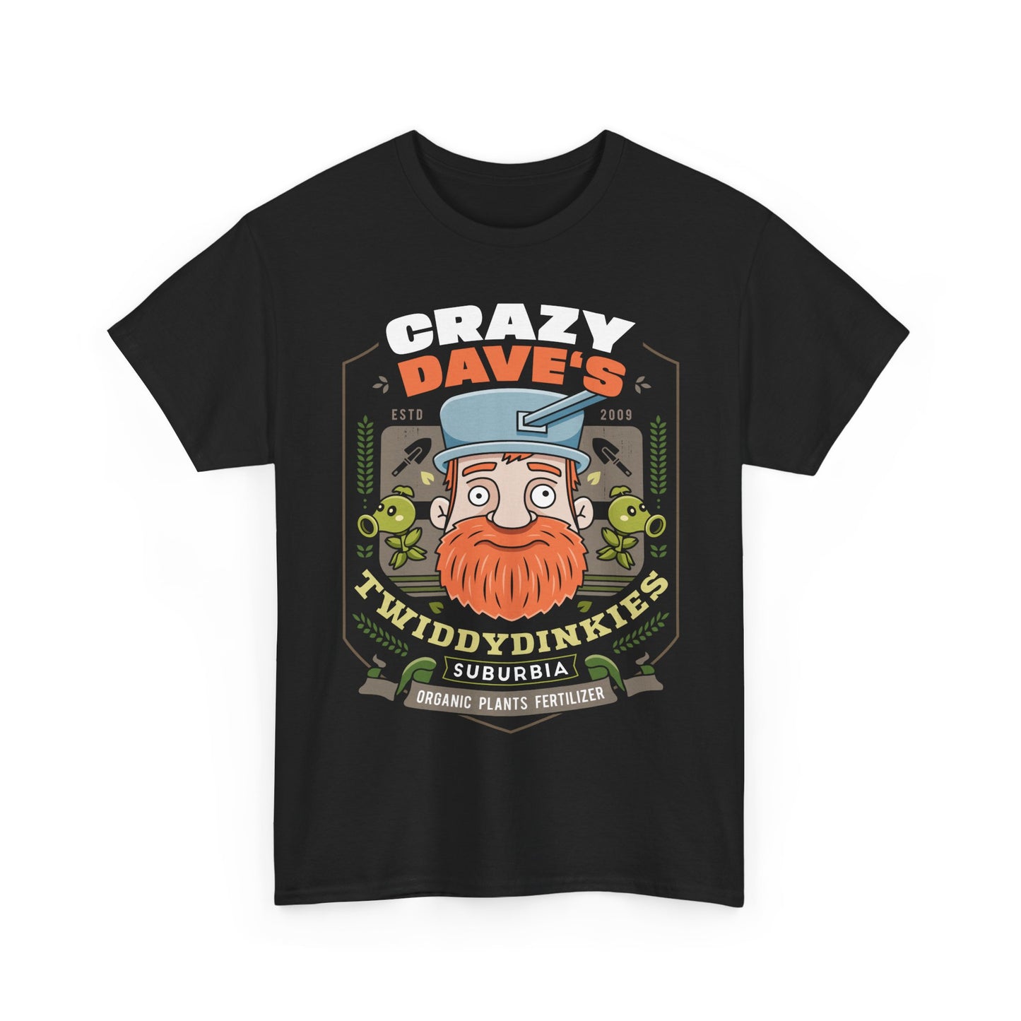 Crazy Dave Fertilizer Vintage Unisex T-Shirt