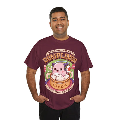 Pink Bean Dumplings Vintage Unisex T-Shirt
