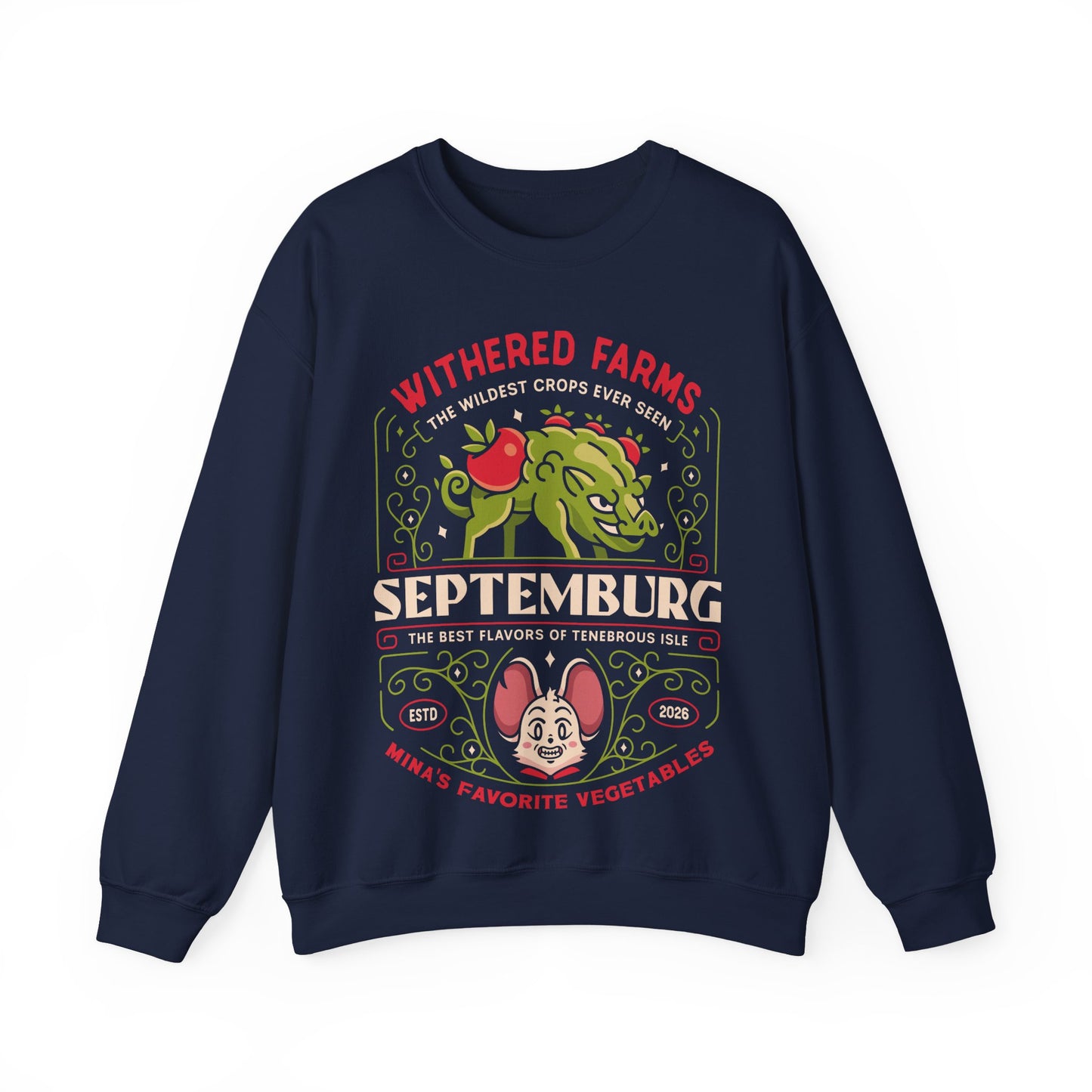 Septemburg Withered Farms Crest Crewneck Sweatshirt