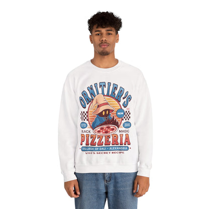 Ornitier Pizzeria Vintage Unisex Crewneck Sweatshirt