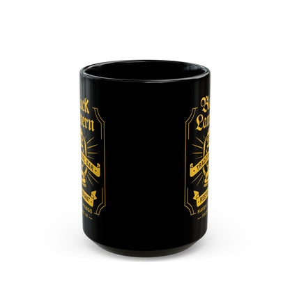 The Black Lantern Emblem Black Mug