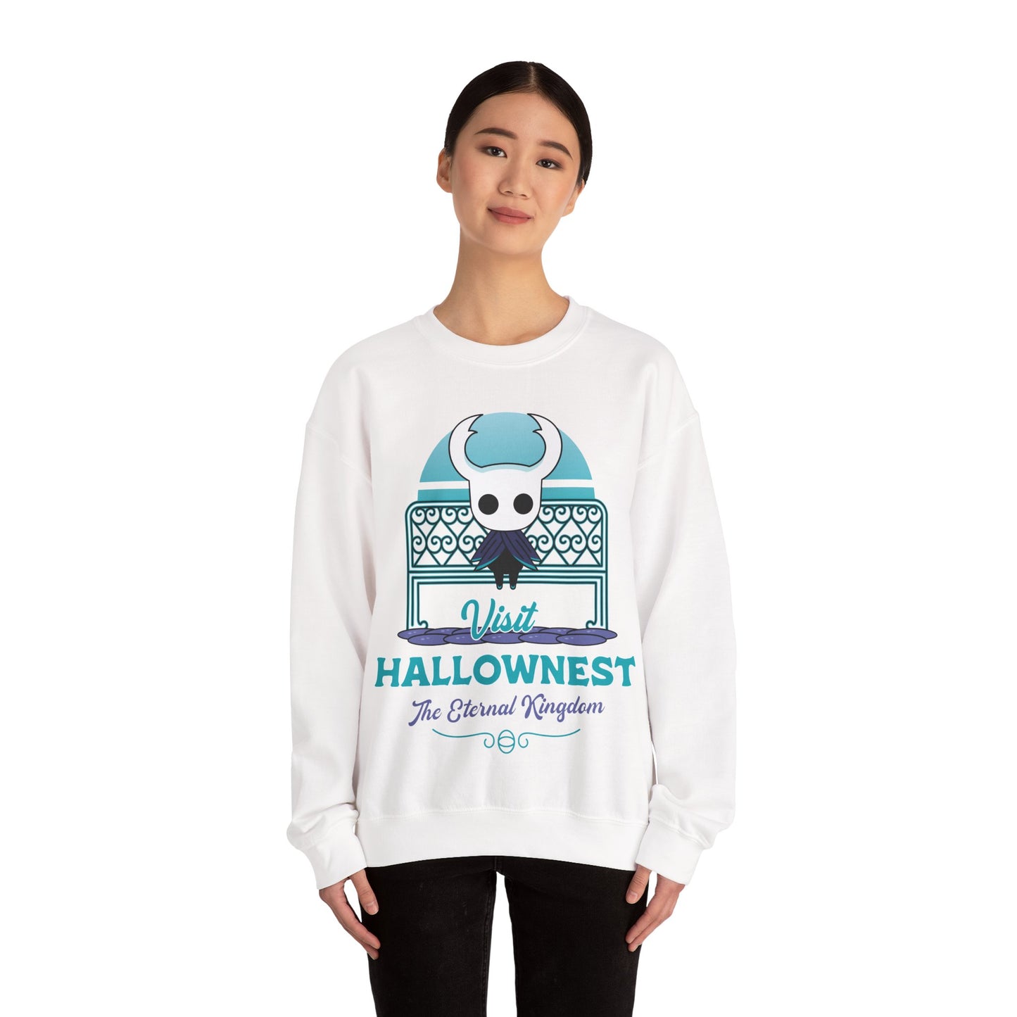 Visit Hallownest Emblem Unisex Crewneck Sweatshirt