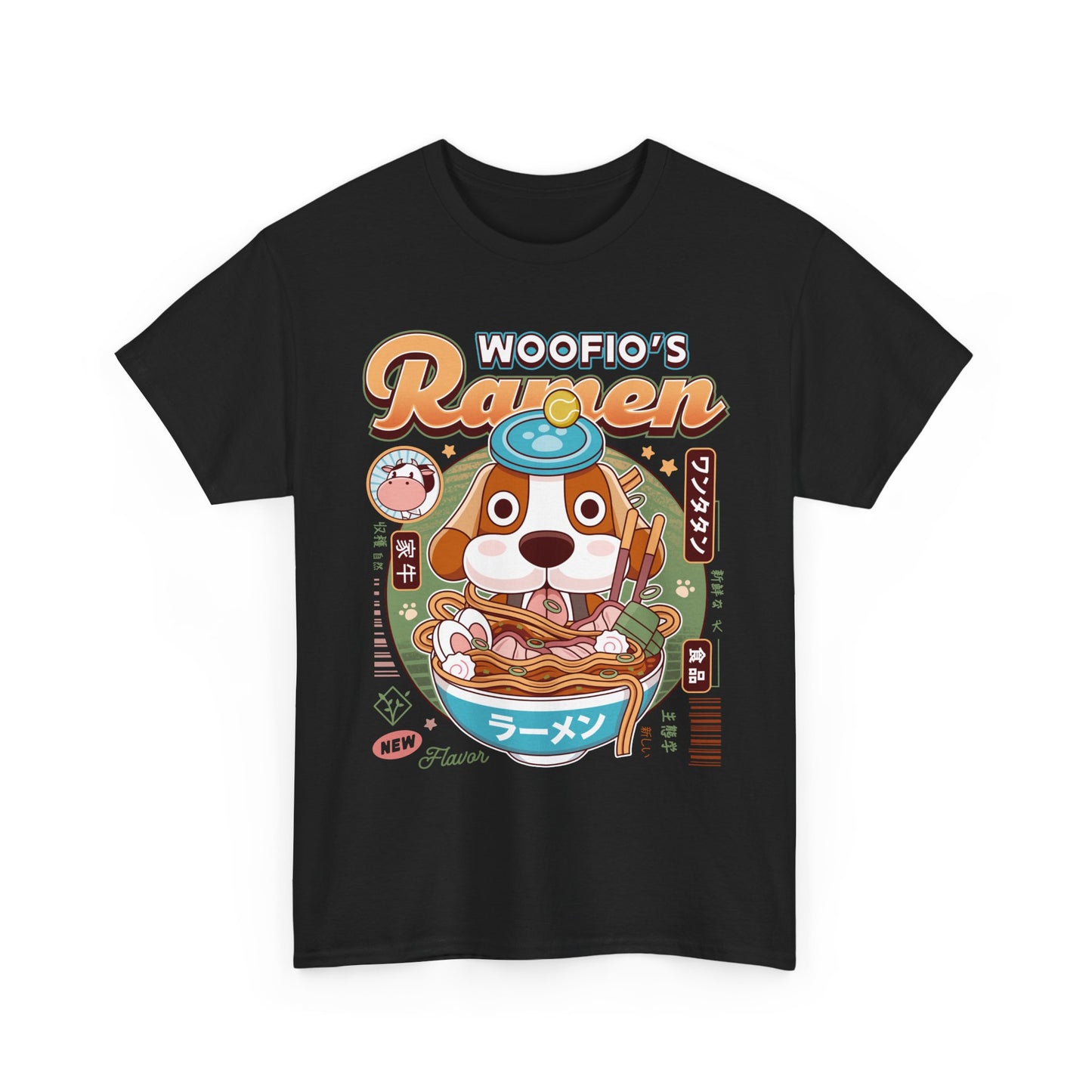 Woofio Vintage Ramen Unisex T-Shirt