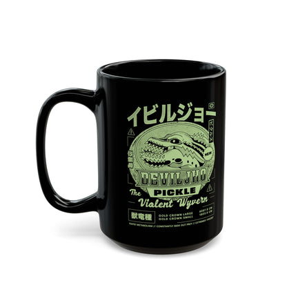 Deviljho Pickle Grunge Black Mug