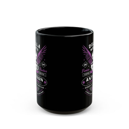 Antivan Crows Coffee Crest Black Mug
