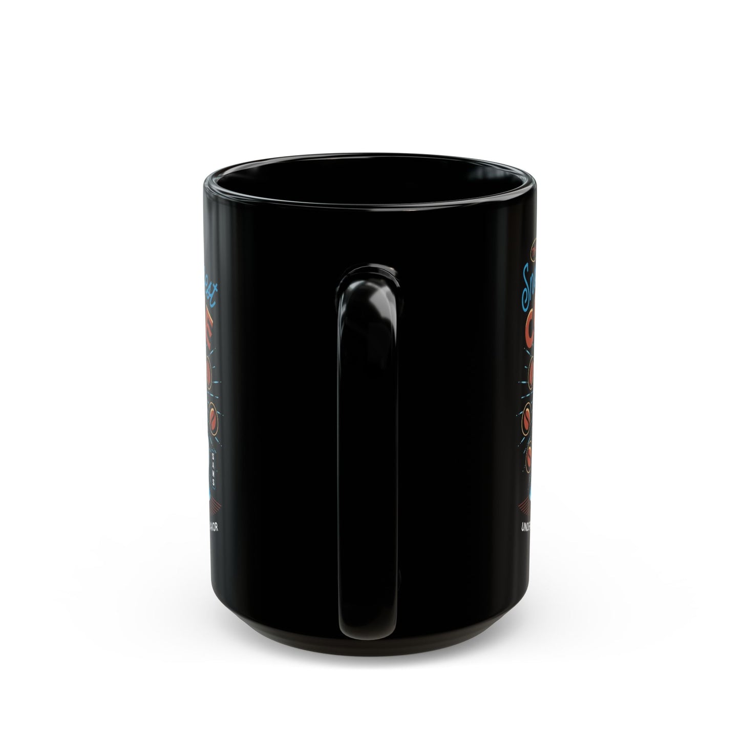 Snowdin Forest Coffee Emblem Black Mug