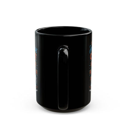 Snowdin Forest Coffee Emblem Black Mug