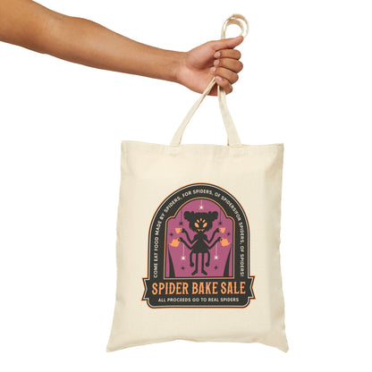 Spider Bake Sale Emblem Tote Bag