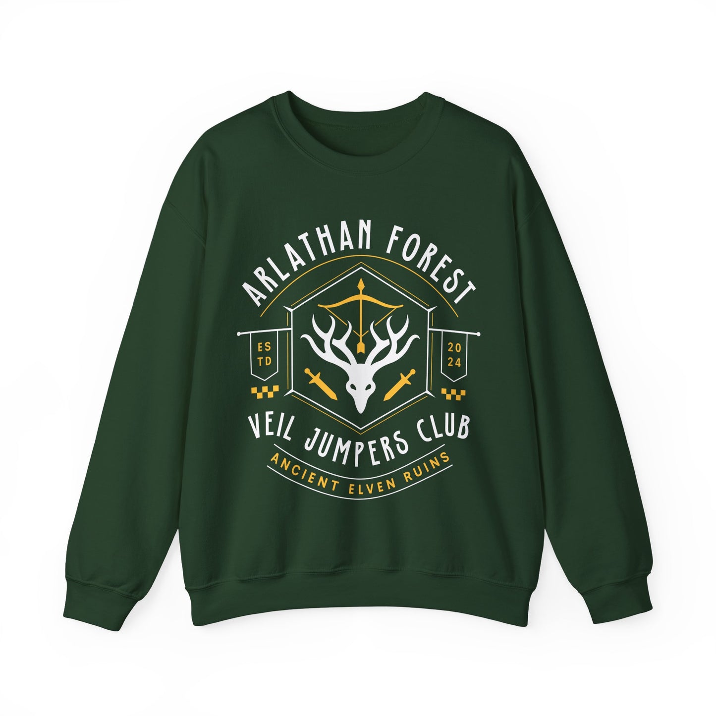 Veil Jumpers Club Emblem Unisex Crewneck Sweatshirt