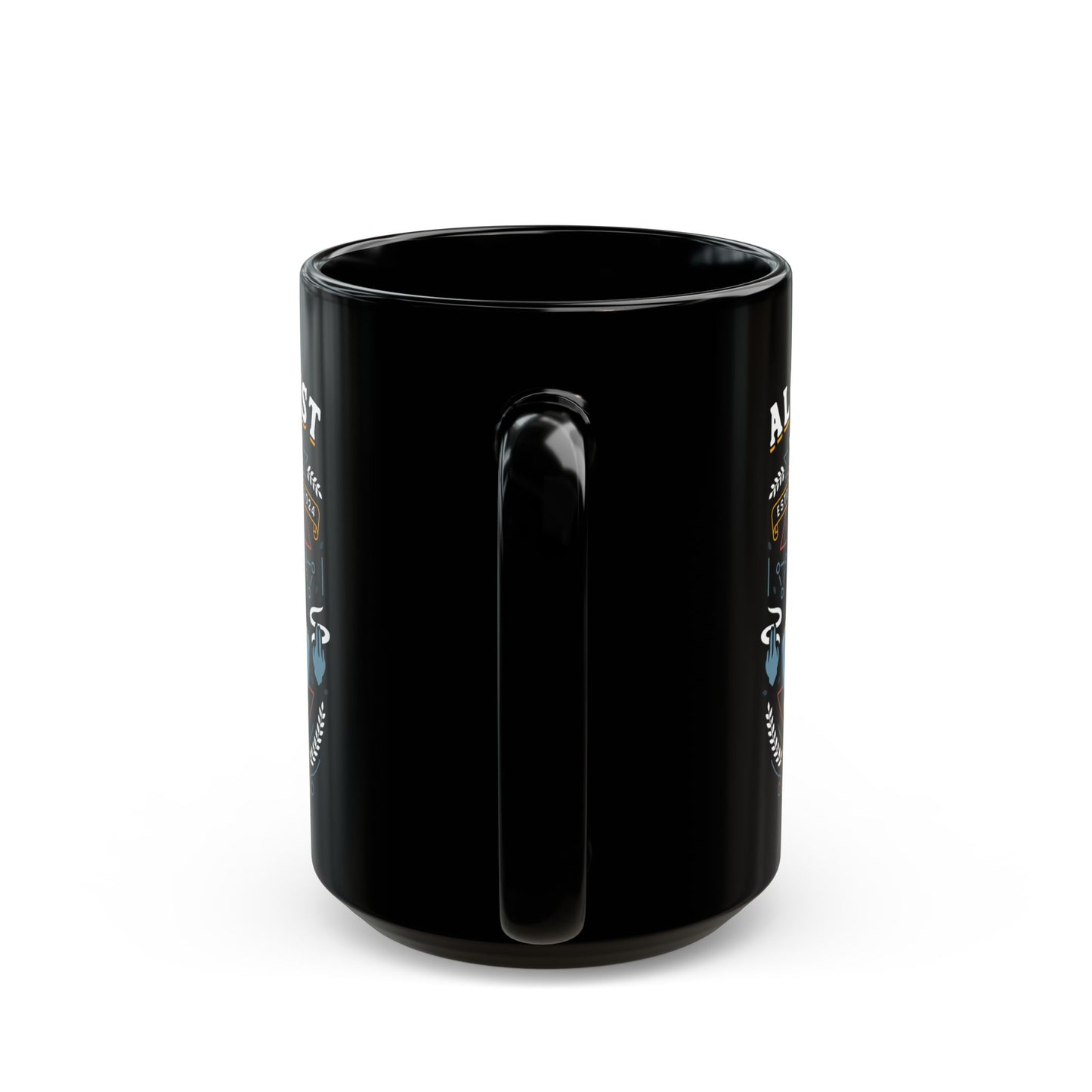 Alchemist Warrior Academy Black Mug