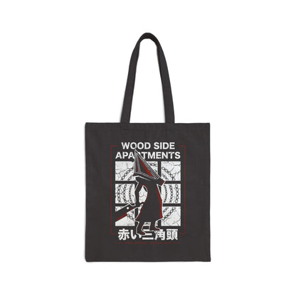 Wood Side Apartments Monster Tote Bag