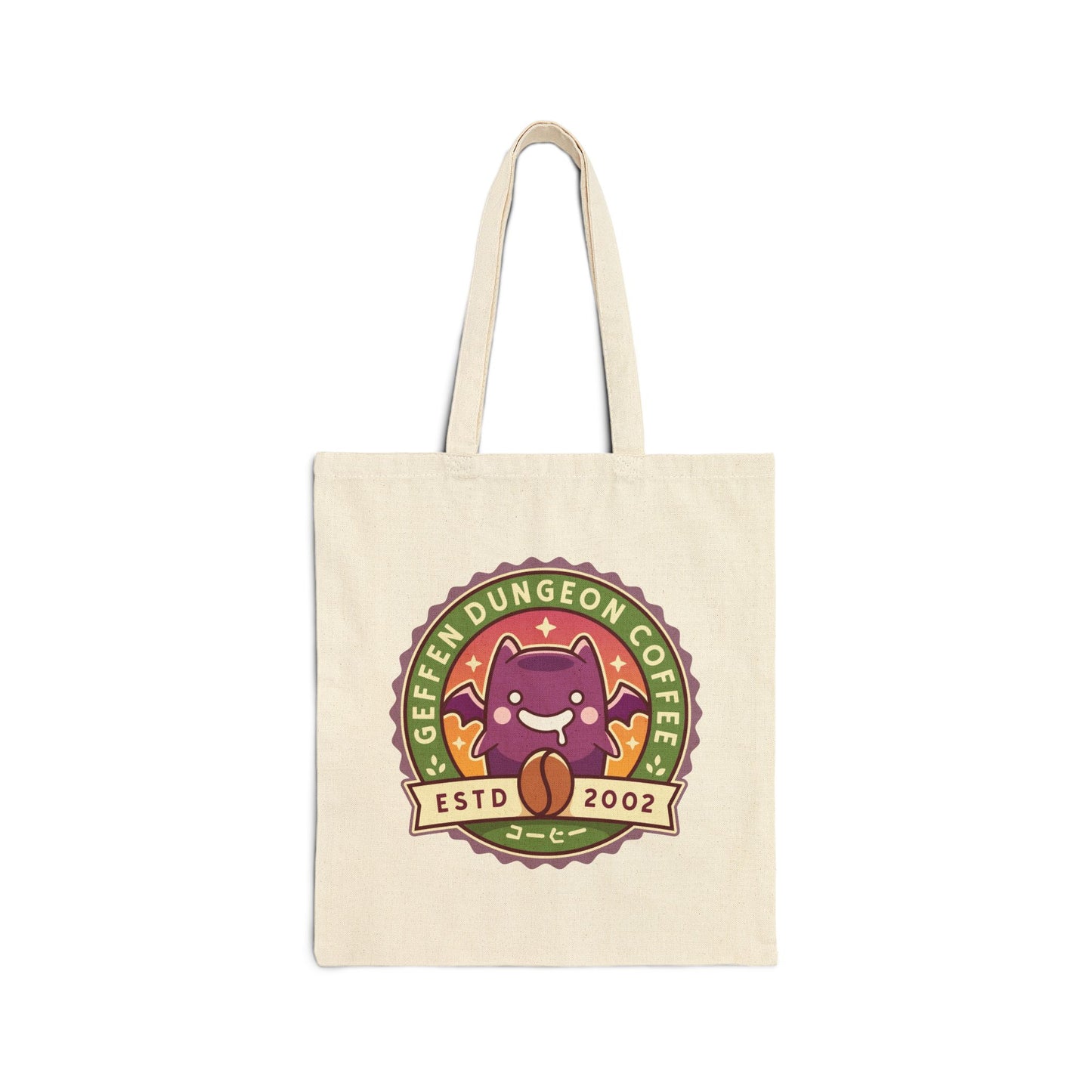 Geffen Dungeon Coffee Canvas Tote Bag