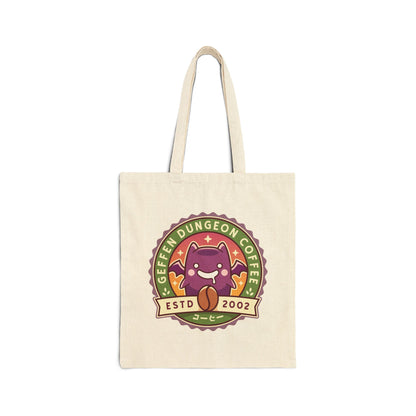 Geffen Dungeon Coffee Canvas Tote Bag