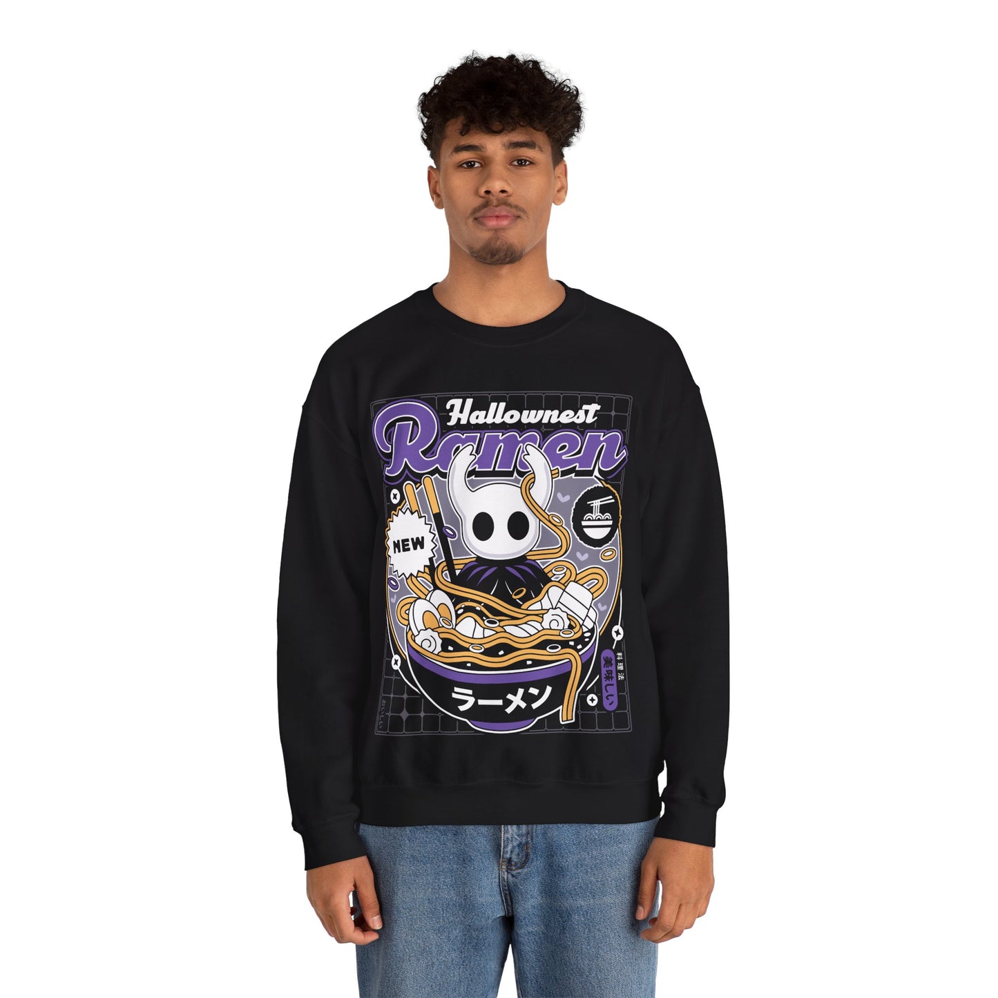 Hallownest Ramen Aesthetic Crewneck Sweatshirt