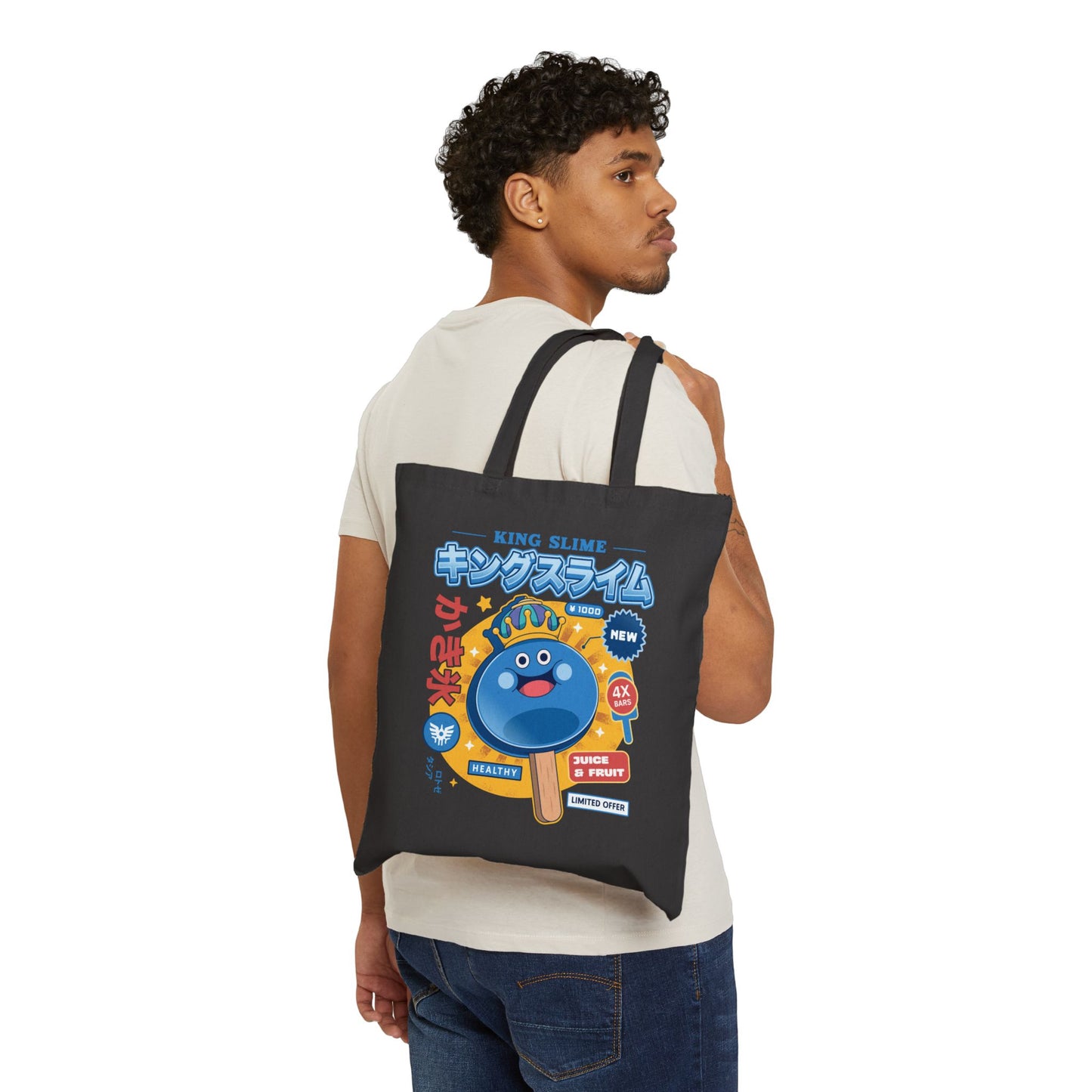 King Slime Ice Cream Tote Bag