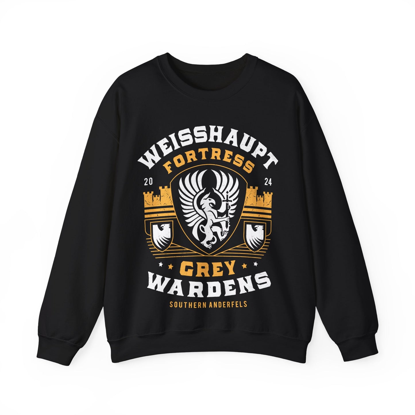 Grey Wardens Fortress Crest Unisex Crewneck Sweatshirt