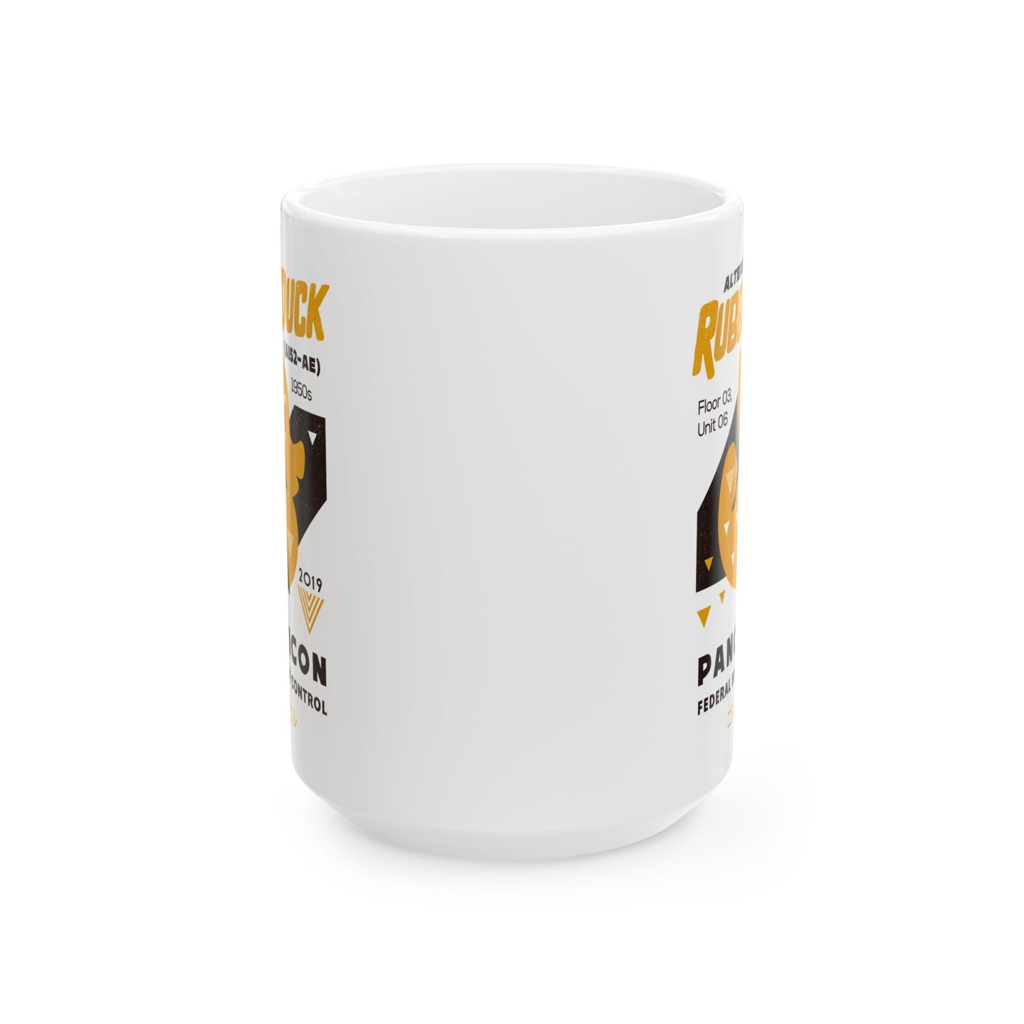 Rubber Duck Altered Item Ceramic Mug