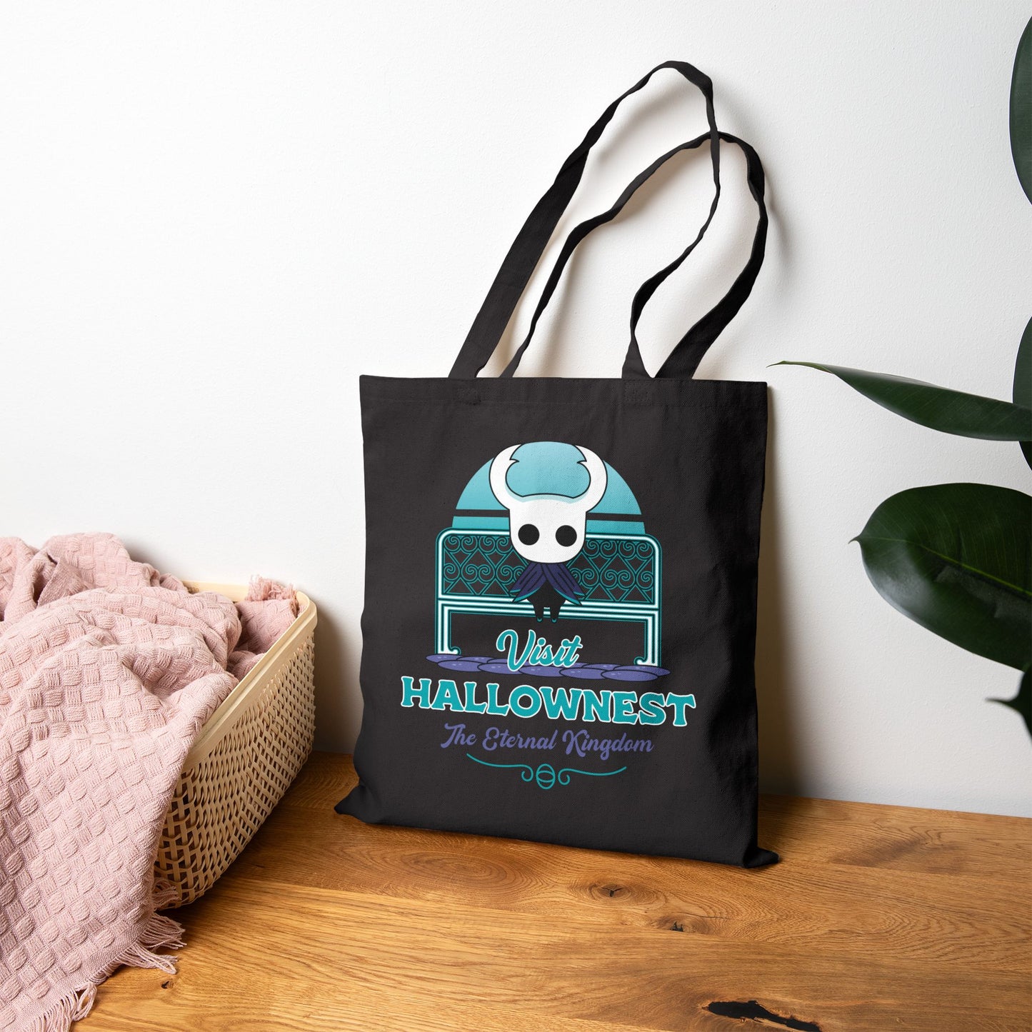 Visit Hallownest Emblem Canvas Tote Bag