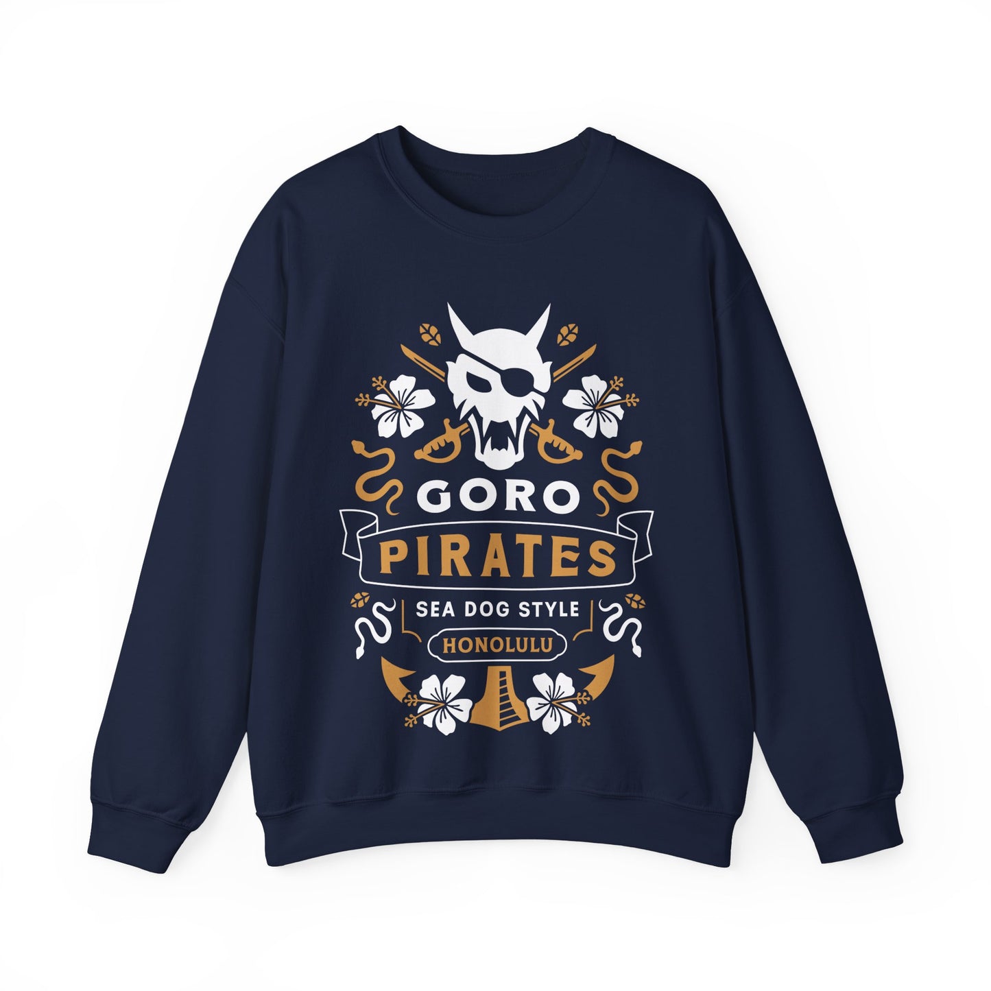 Sea Dog Style In Honolulu Unisex Crewneck Sweatshirt