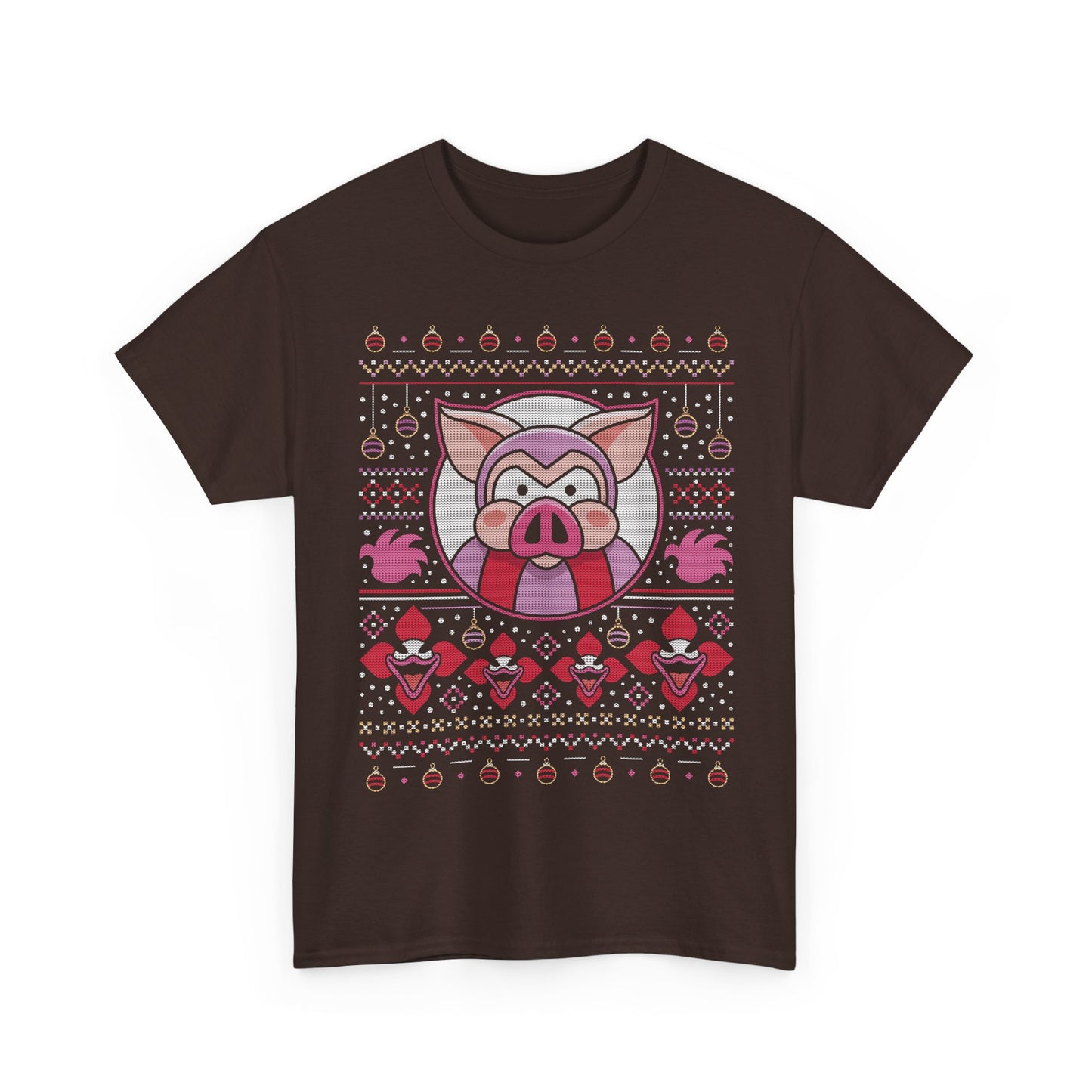 Evil Pigs Ugly Sweater Unisex T-Shirt