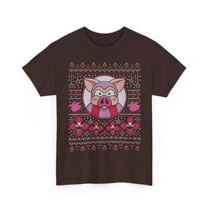 Evil Pigs Ugly Sweater Unisex T-Shirt