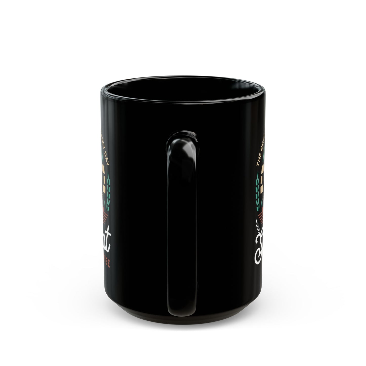 Slugcat Coffee Emblem Black Mug