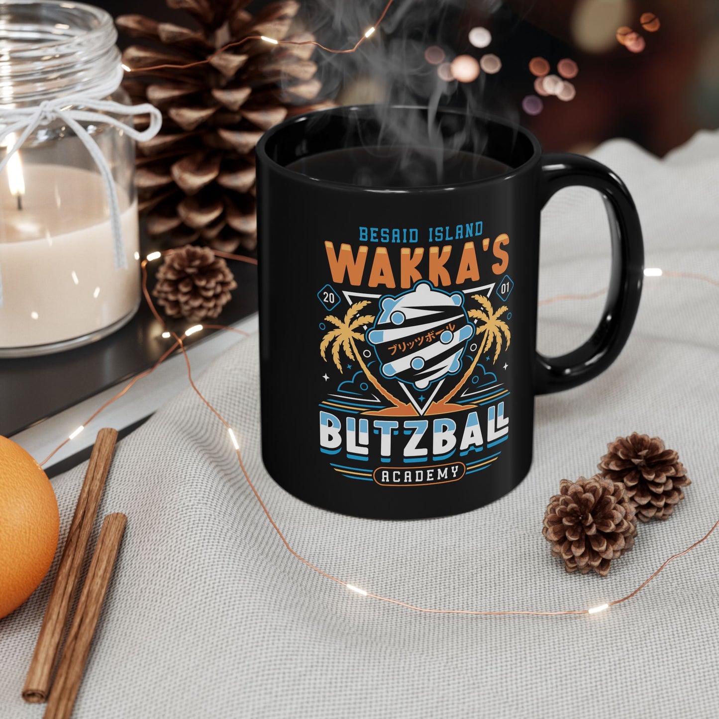 Wakka Blitzball Academy Black Mug