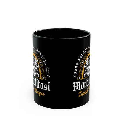 Mortalitasi Mages Emblem Black Mug