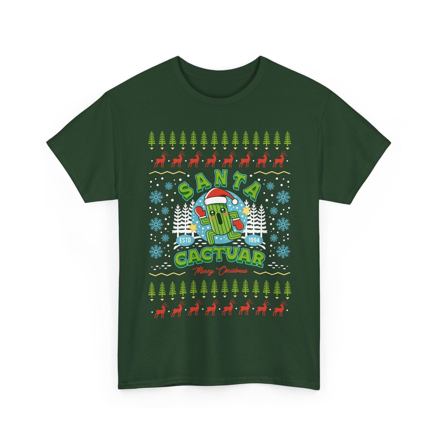 Santa Cactuar Christmas Unisex T-Shirt