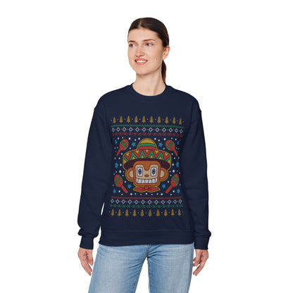 Samba Gaming Ugly Sweater Unisex Crewneck Sweatshirt