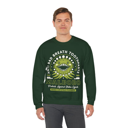 Malboro Toothpaste Emblem Unisex Crewneck Sweatshirt
