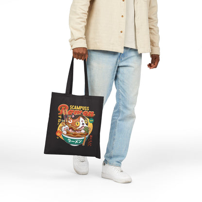 Scampuss Ramen Canvas Tote Bag