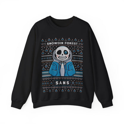 Snowdin Forest Ugly Sweater Crewneck Sweatshirt