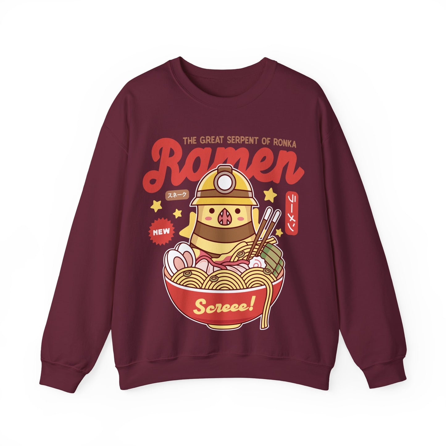 Serpent Of Ronka Ramen Unisex Crewneck Sweatshirt