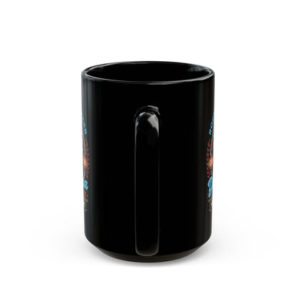 Dodogama Coffee Emblem Black Mug